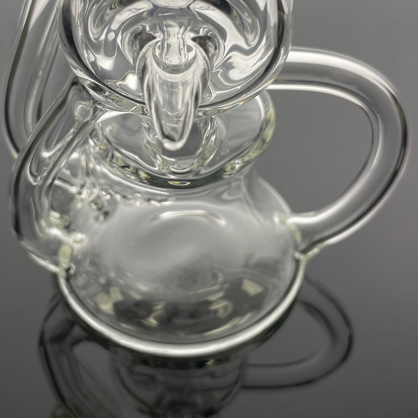 Mimzy Colour Accented Full Scroller Recycler - 14mm