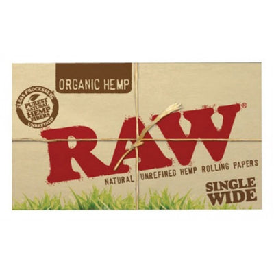 Raw Organic Single Wide Double Window Pack