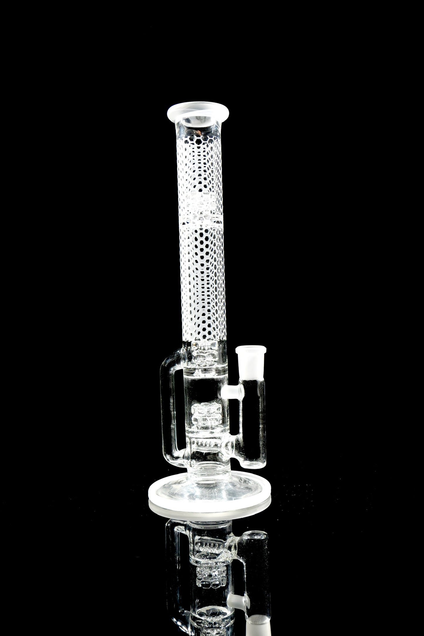 Gnob Glass 38mm 13" Treecycler w/ Sandblasting - 12