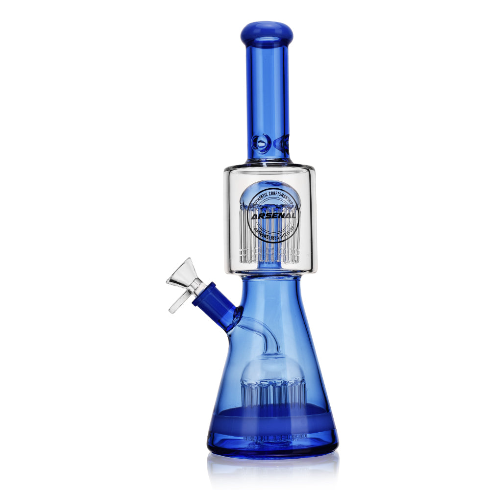 Arsenal 11.5" 14mm Double Chamber Percolator Bong