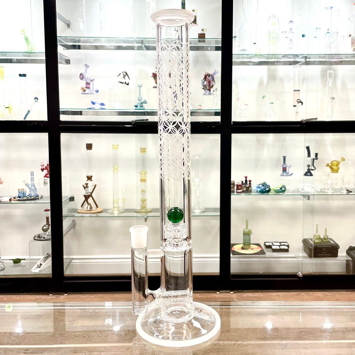 Gnob Glass 44mm Reactor Stemline w/ Sandblasting - #6