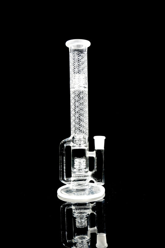 Gnob Glass 38mm 13" Treecycler w/ Sandblasting - 11