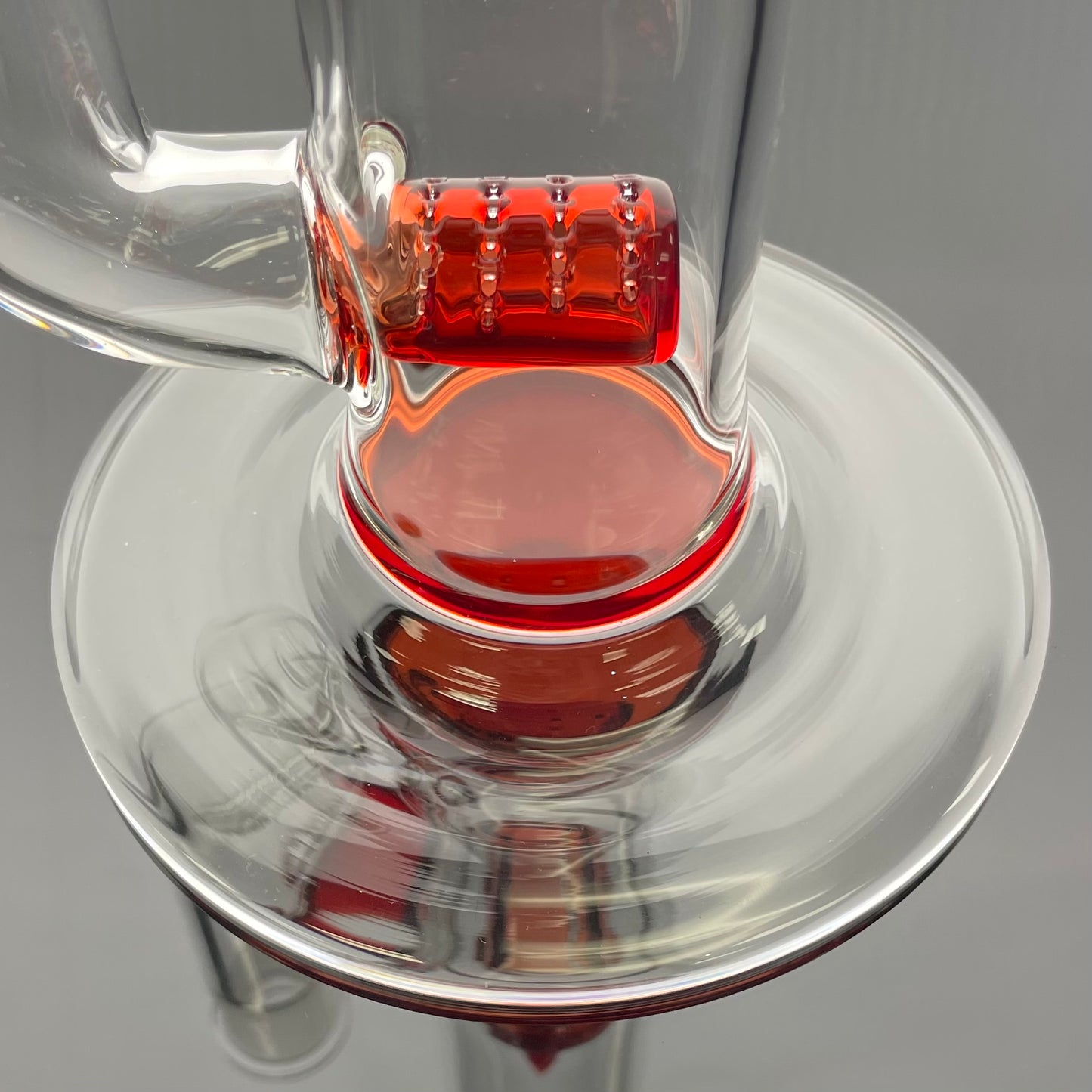 Green Belt Colour Accented Stemline Tube w/ Imperial - Pomegranate