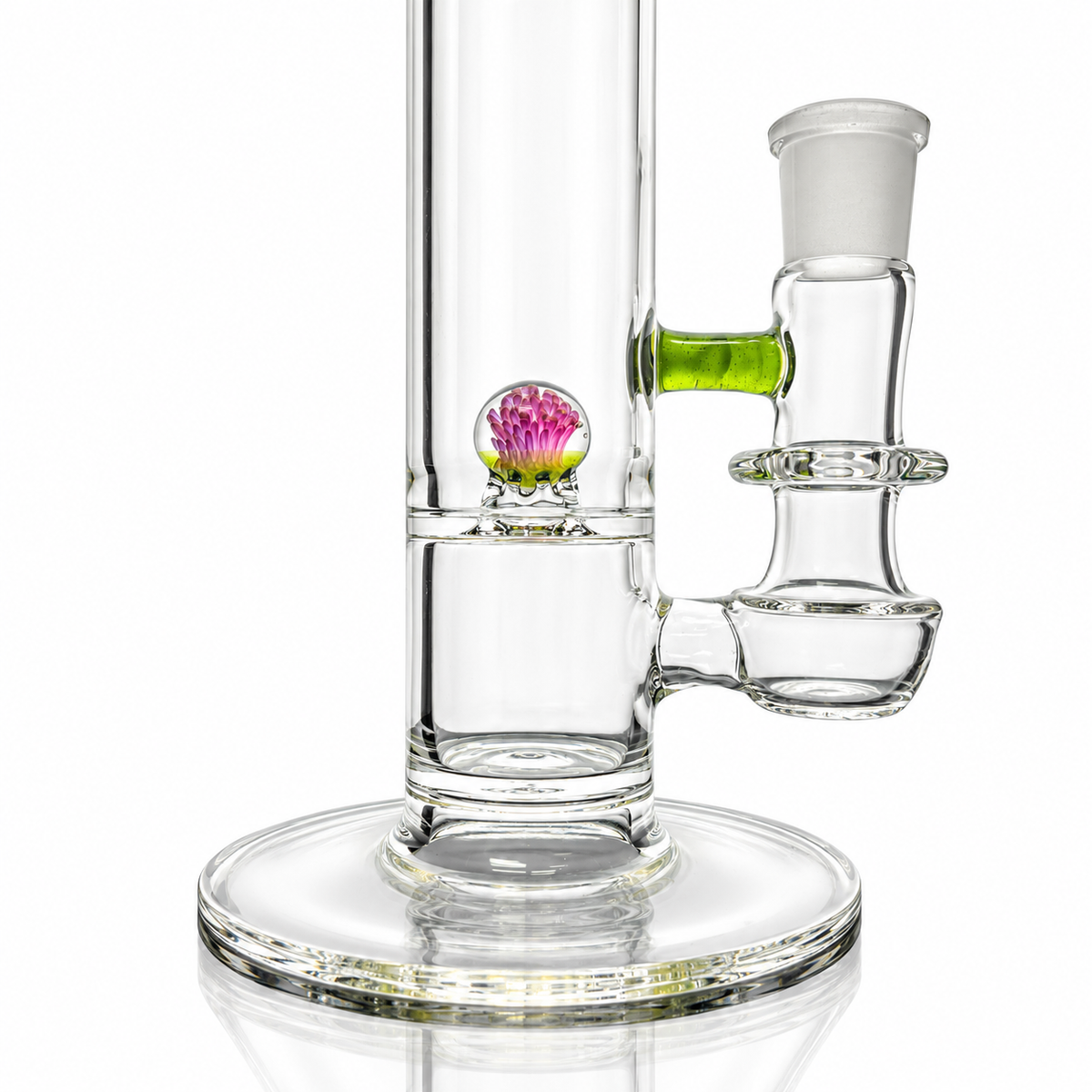 Discobox Natty Perc Straight Tube w/ Fume Mouth - #8