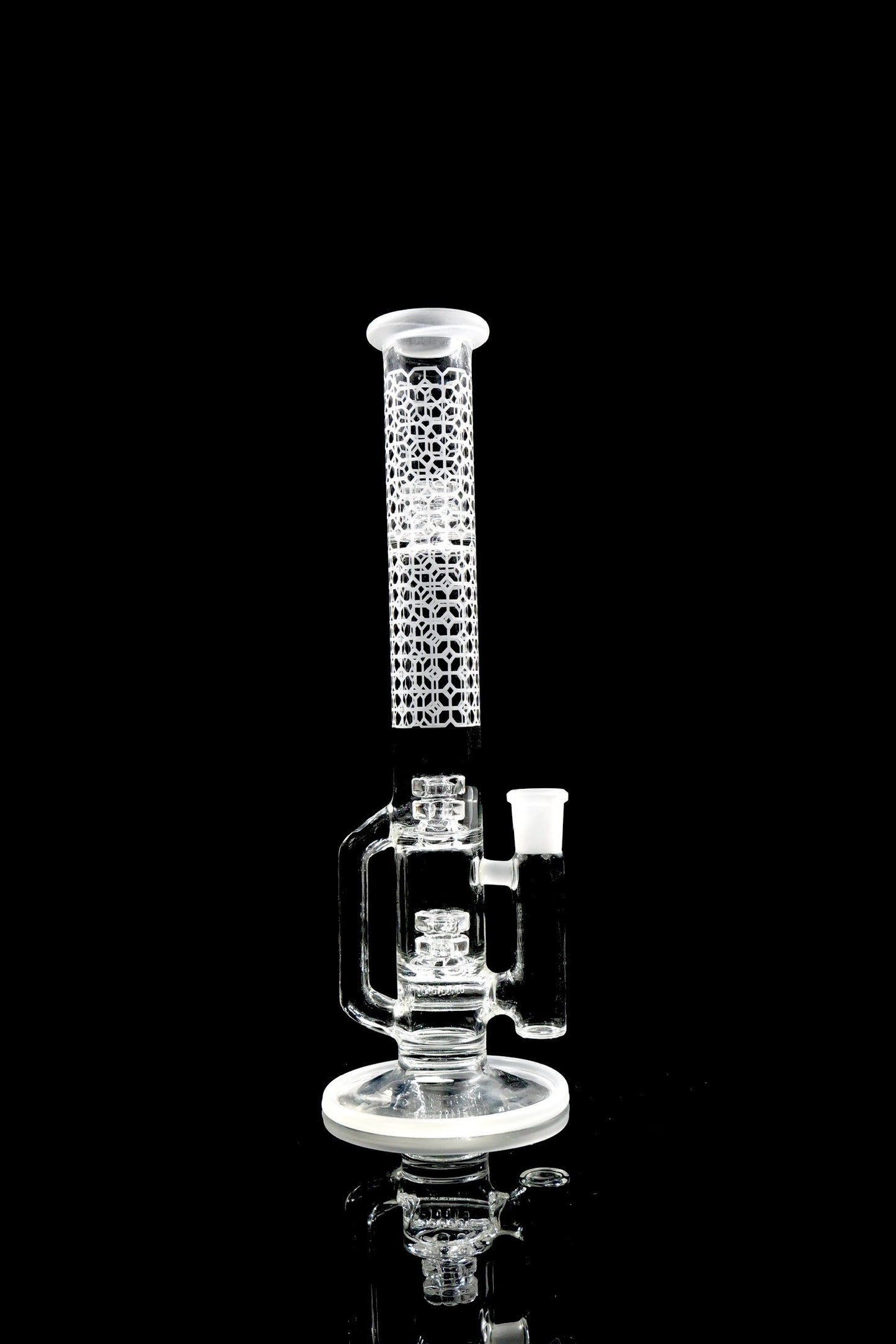 Gnob Glass 38mm 13" Treecycler w/ Sandblasting - 13
