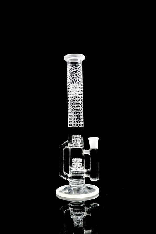 Gnob Glass 38mm 13" Treecycler w/ Sandblasting - 13