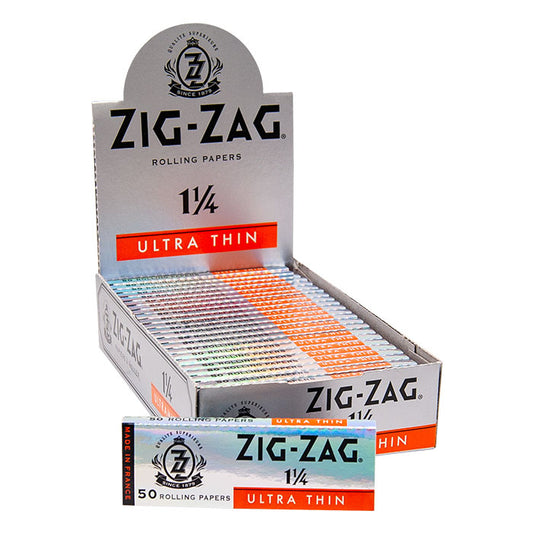 ZIGZAG Silver Ultra Thin 1/25