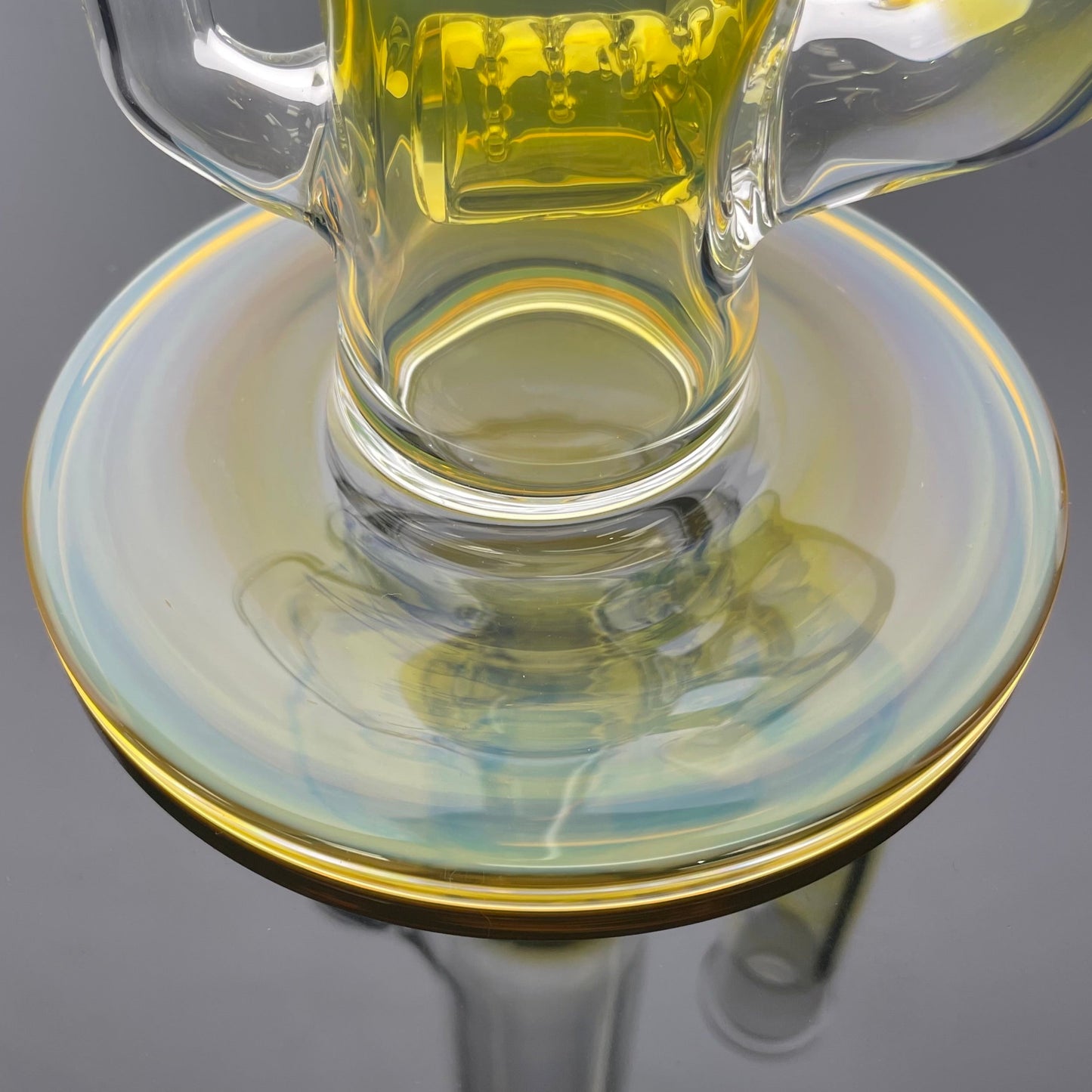 Green Belt Colour Accented Fume Inline Drain Tube - Satin Slyme