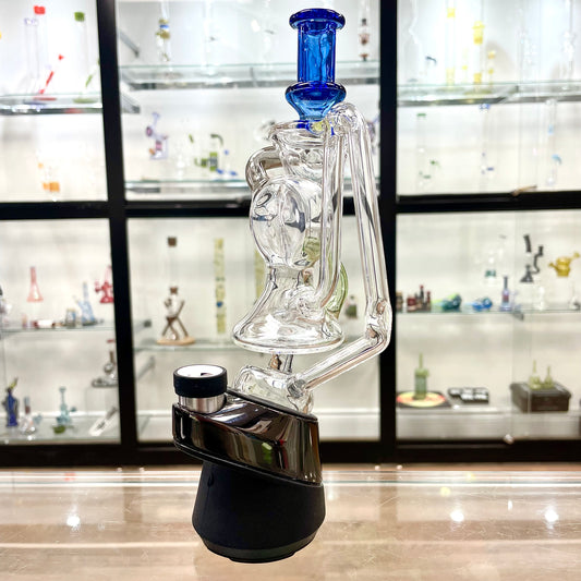 Mimzy Puffco Peak Pro Revolver Top - Colour Accented