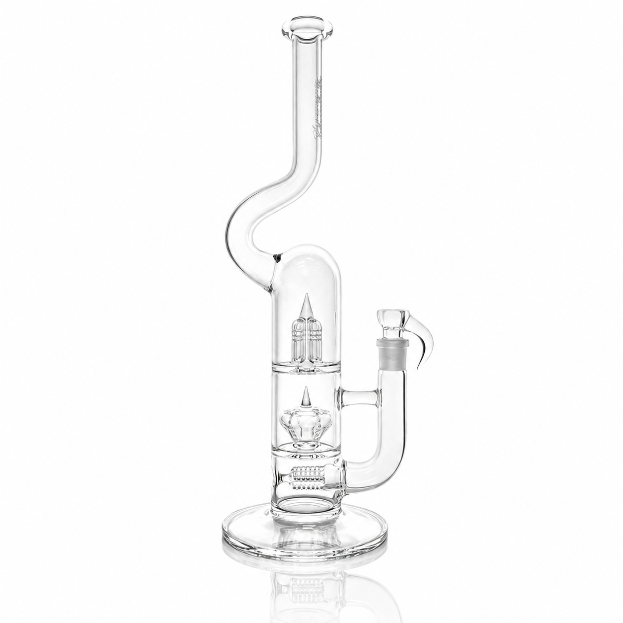 Sovereignty Natty60T 3 Line 9.5mm 6 Cut to Imperial to Inverted 4 (Natty Triple Stack) Clear Tube