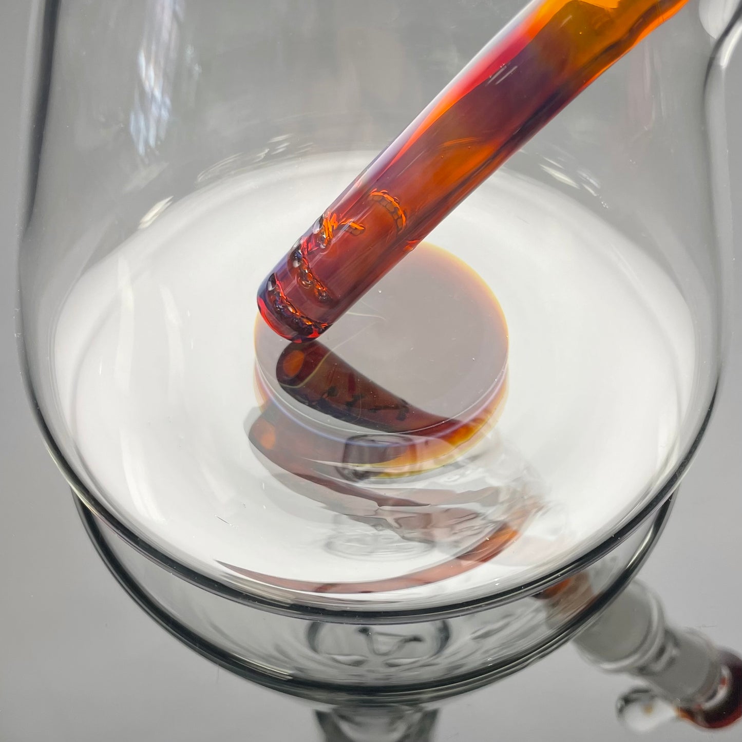 Green Belt Colour Accented Beaker - Amber Purple