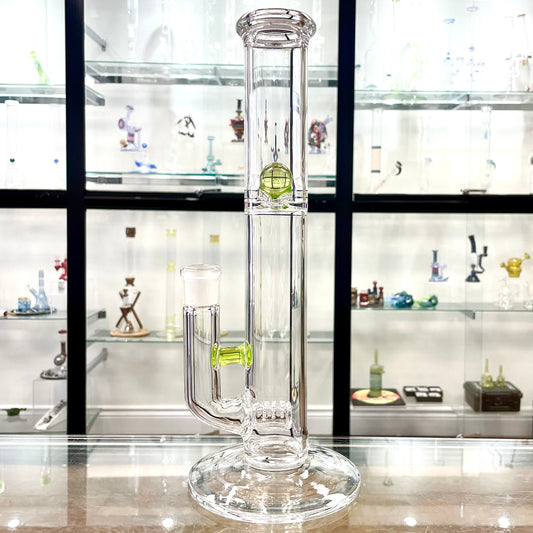 Green Belt 12"- 14” Stemline w/ Marble Splash Guard Straight Tube