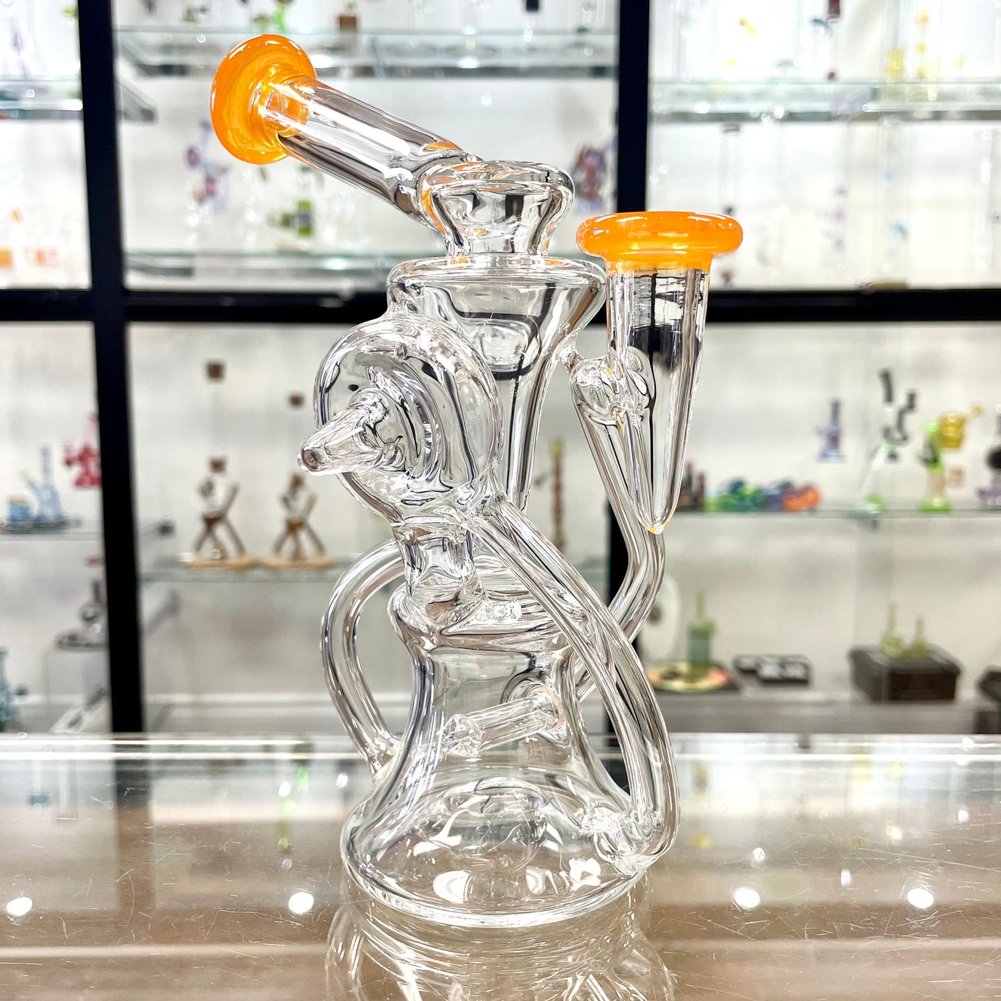 Mimzy Colour Accented Side Scroller Recycler - 14mm