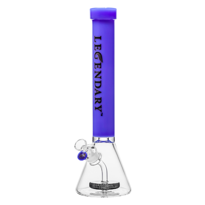 Legendary 16" 5mm Showerhead Beaker w/ Colour Accents