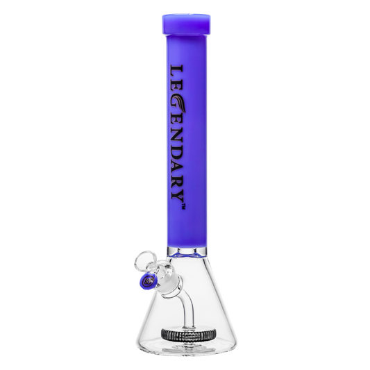 Legendary 16" 5mm Showerhead Beaker w/ Colour Accents