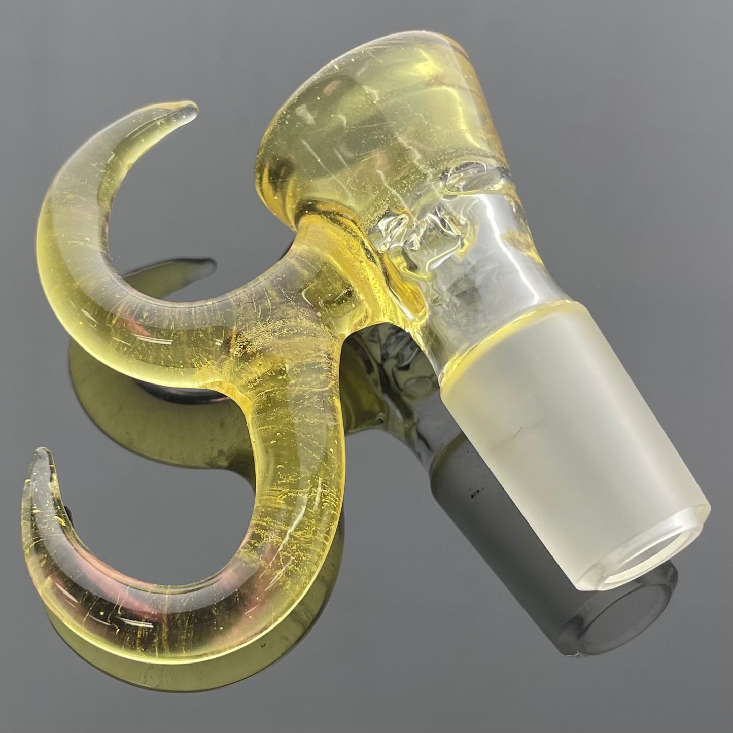 Gump Glass Bowl 2 Horn 18mm 4 Hole