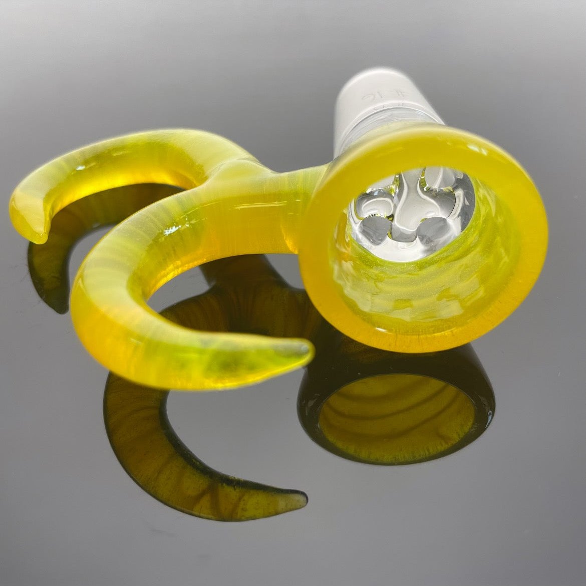 Gump Glass Bowl 2 Horn 18mm 4 Hole