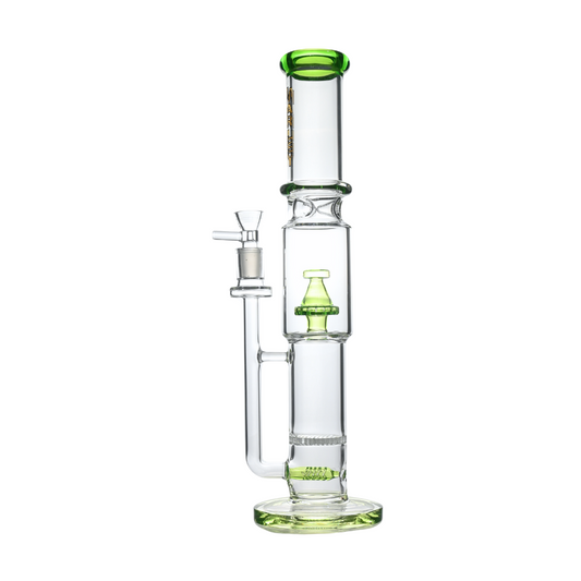 18" Marley Tailspin Stemline & Honeycomb Perc Tube - Various Colours