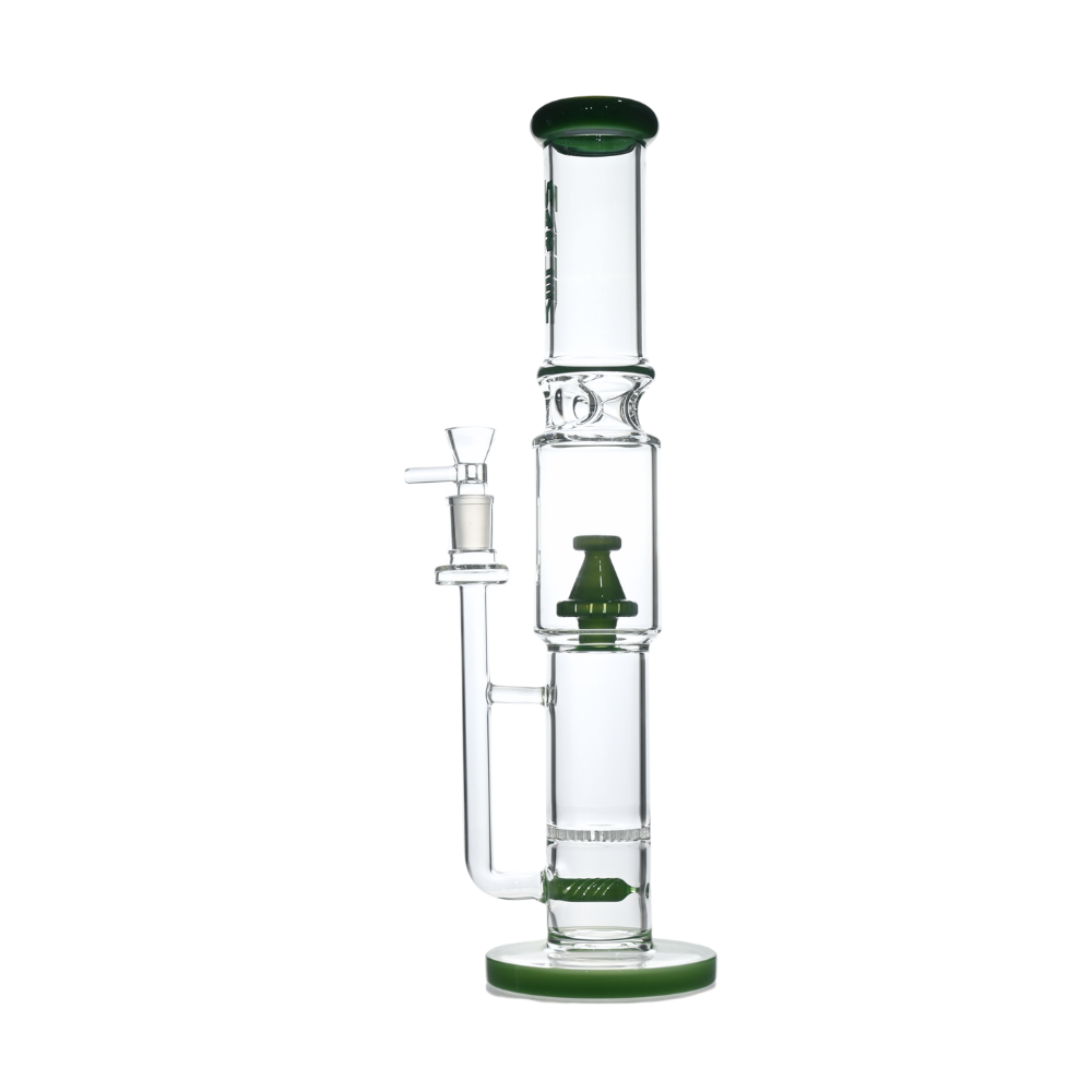 18" Marley Tailspin Stemline & Honeycomb Perc Tube - Various Colours