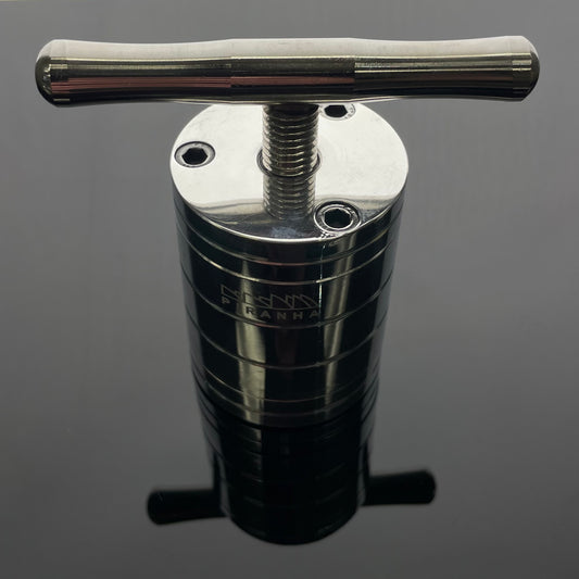 Piranha Aircraft Grade Aluminum Super Herbal T-Press - Small