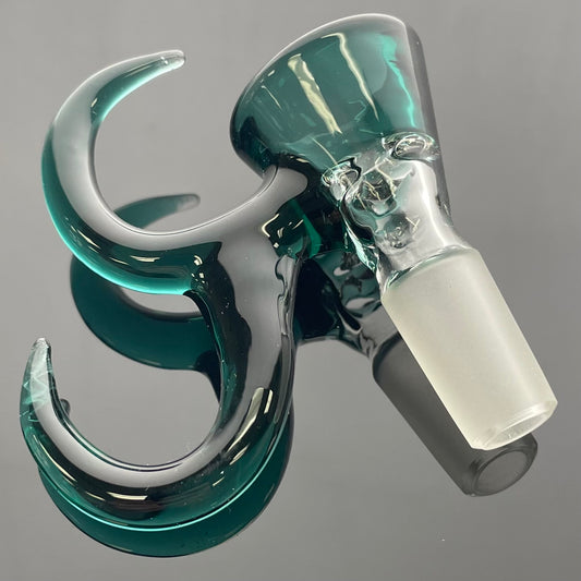 Gump Glass Bowl 2 Horn 14mm 3 Hole
