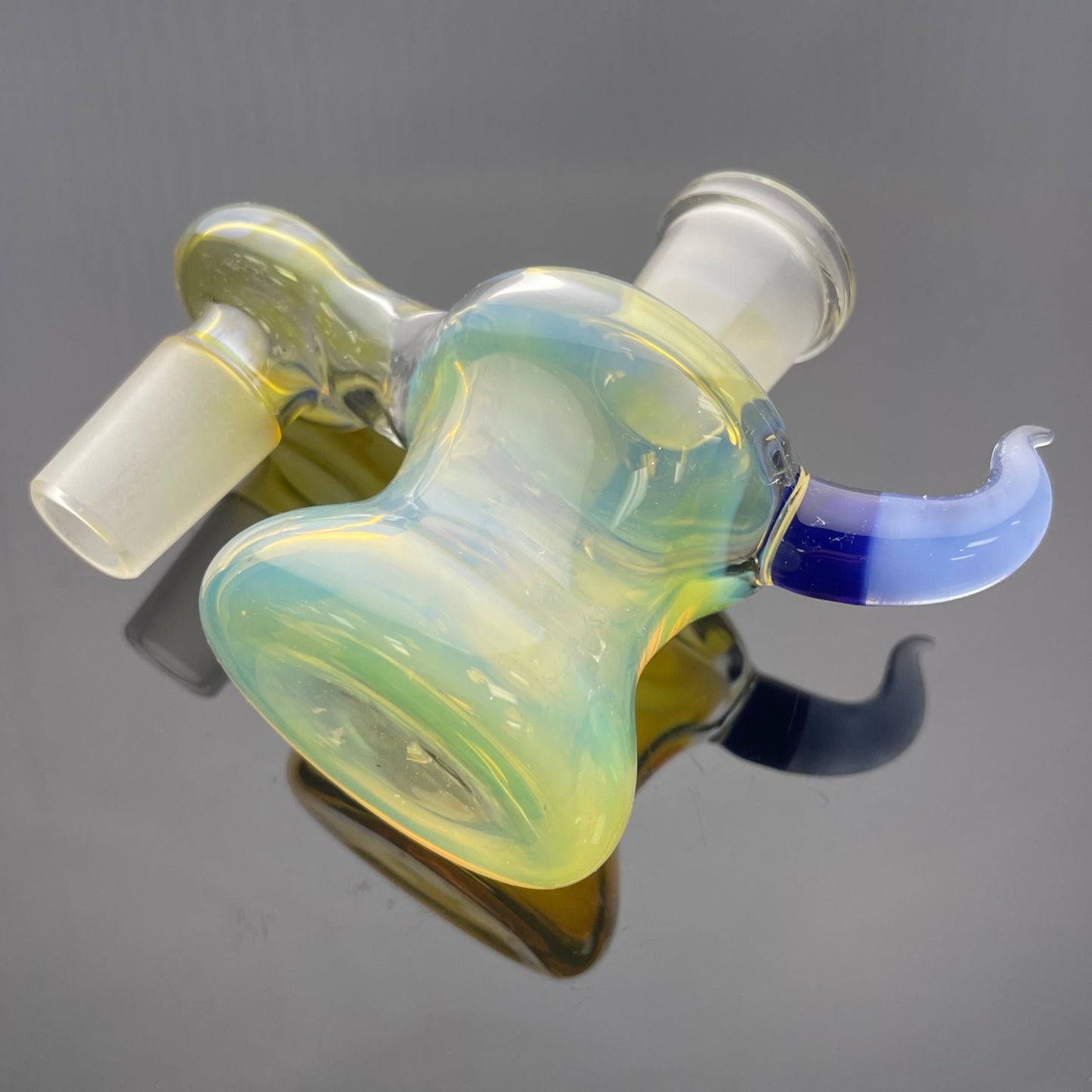 Mooks Glass 18mm 90 Fumed Ash Catcher