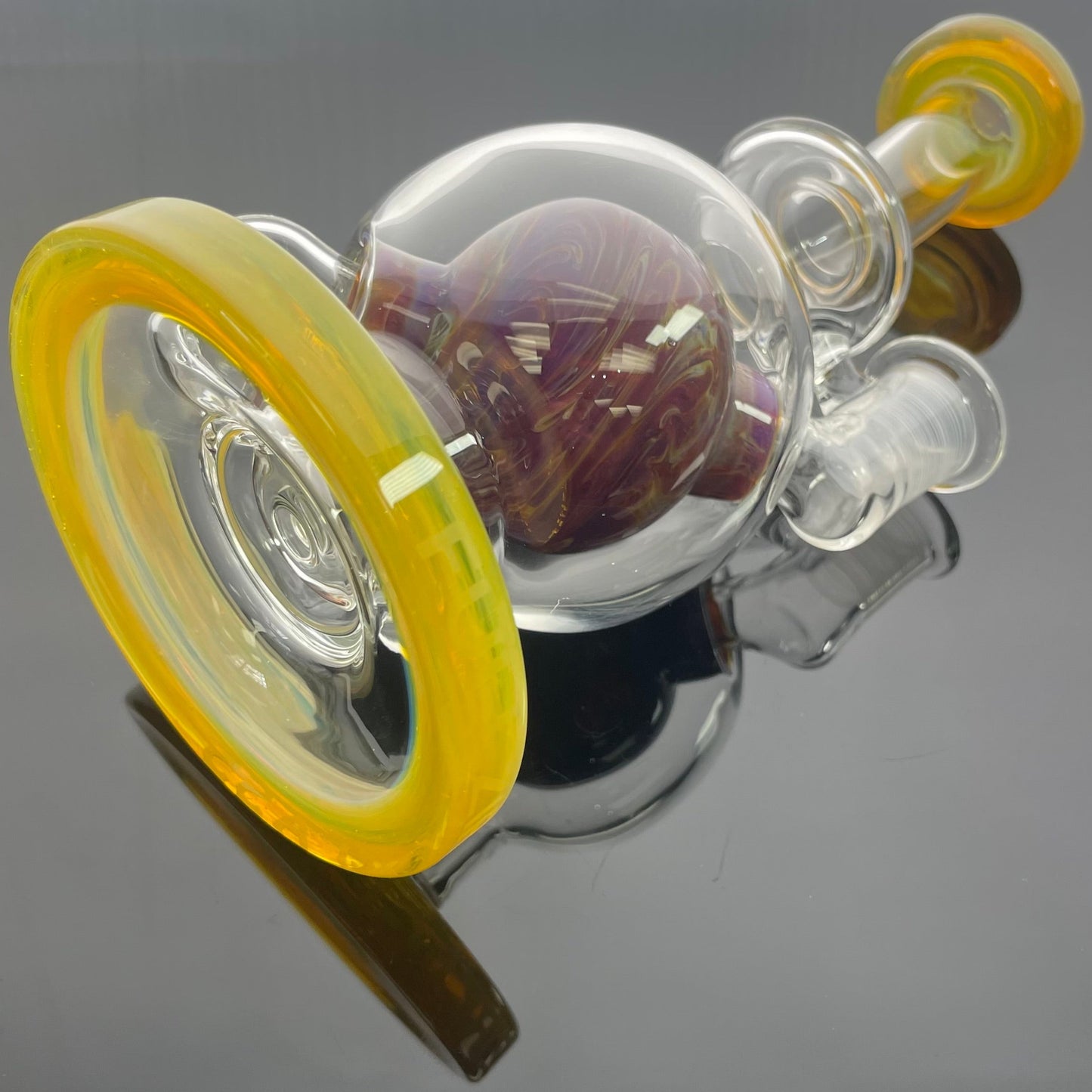 Full Zirkl Colour Accented Ball Rig - Amber Purple & NS Yellow