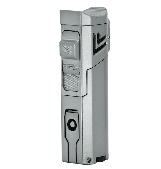 Vector Quattro Jet Torch - Chrome Satin (1C)