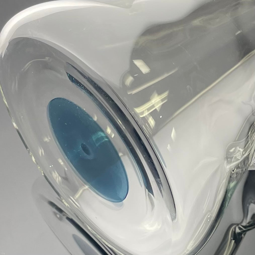 Green Belt Colour Accented Beaker - Heavy Blue Stardust