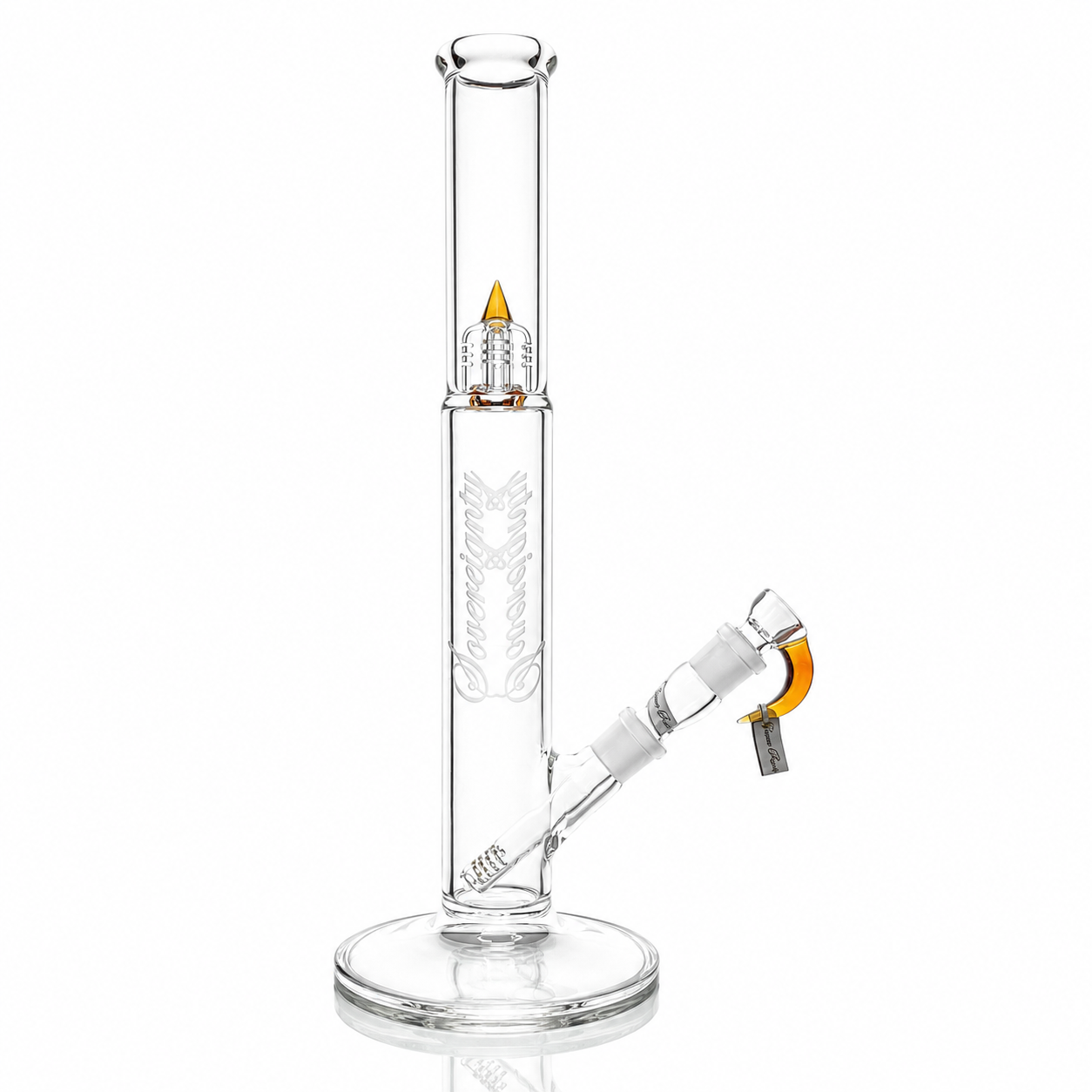 Sovereignty Bishop Diffy Tube w/ Removable 180 Grid Downstem Minor Accent
