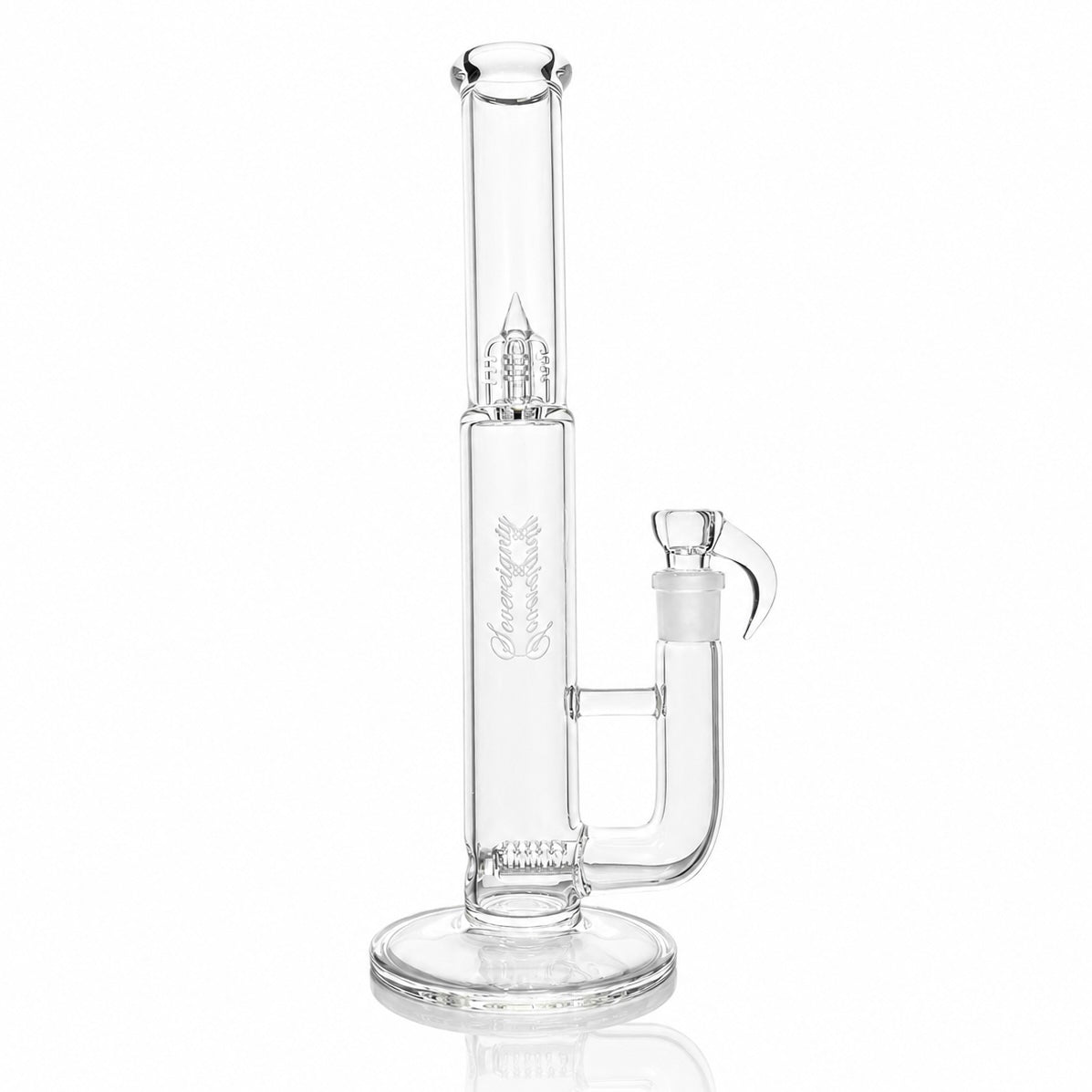 Sovereignty Shorty4 (Pawn) Stemline 16mm 6 Cut UpGrid Clear Tube