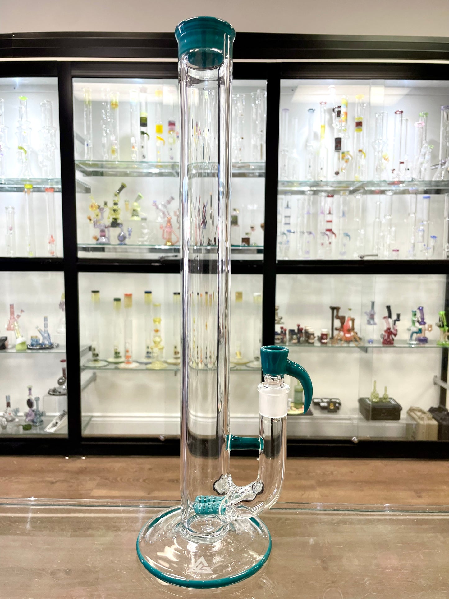 Gore Glass Colour Accented Dual Stem