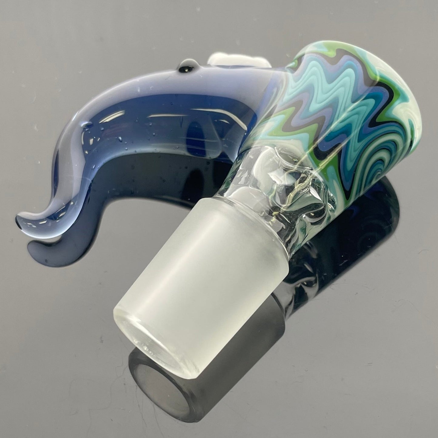 Kahuna Worked Wigwag Bowl 18mm 4 Hole