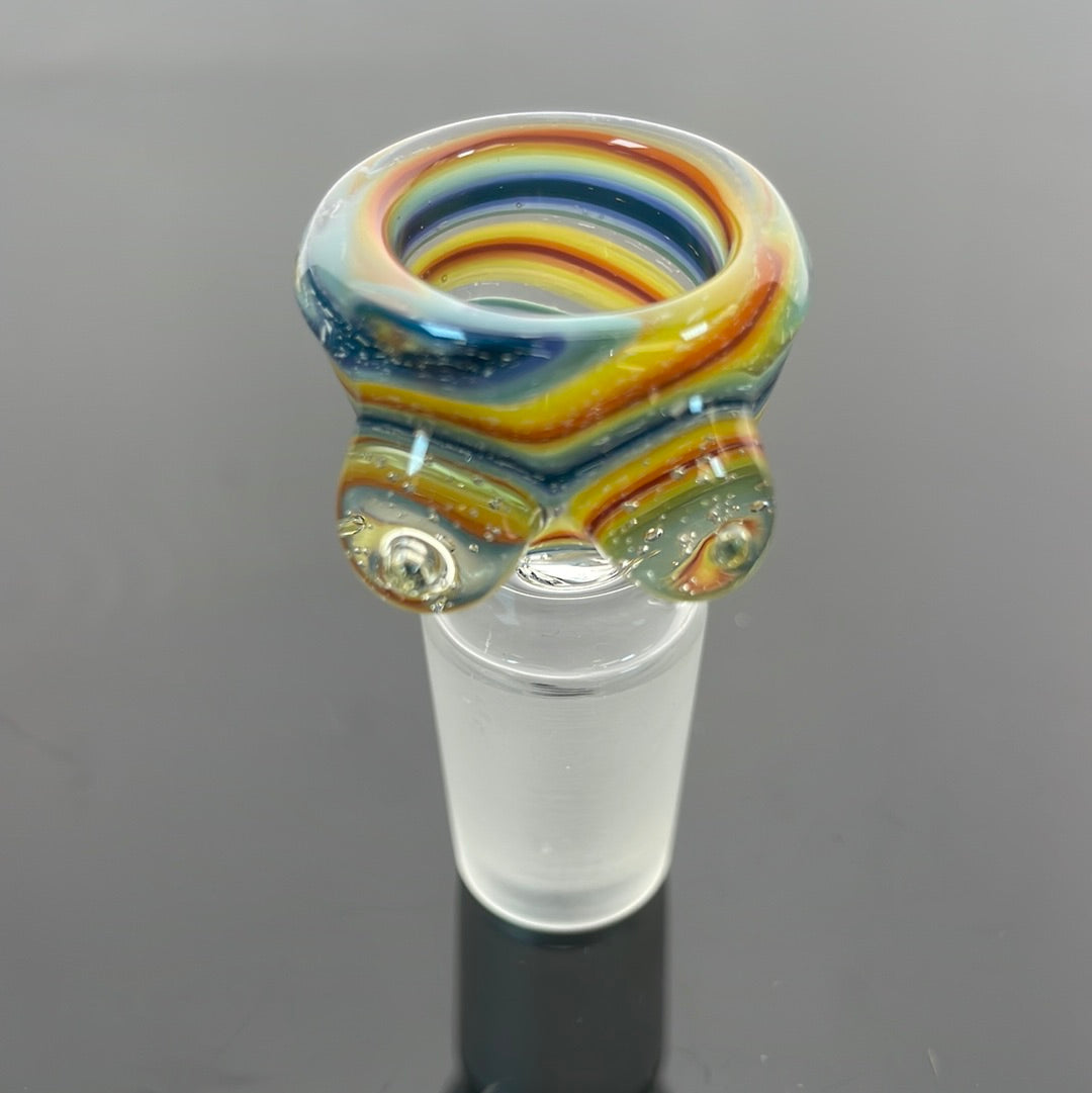 Titz 18mm 4 Hole Line Worked Boob Bowl