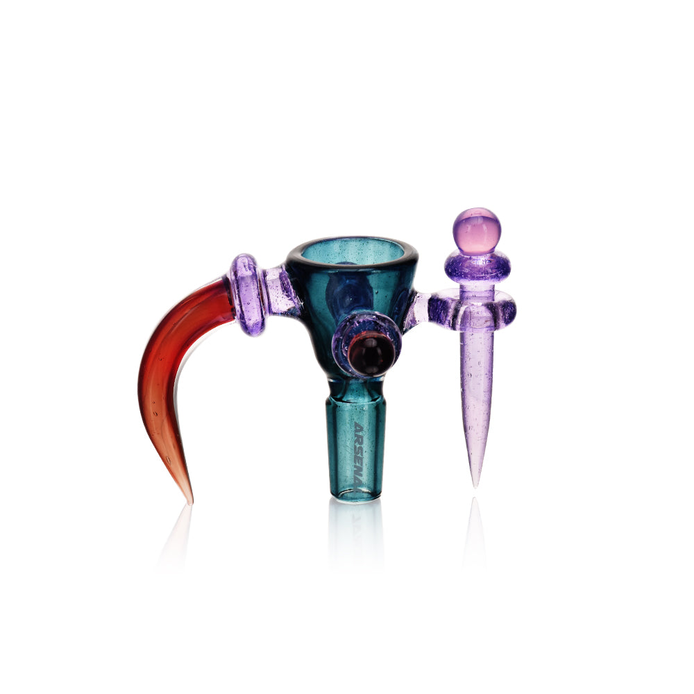 Arsenal 14mm Horn & Poker Bowl - Various Colours