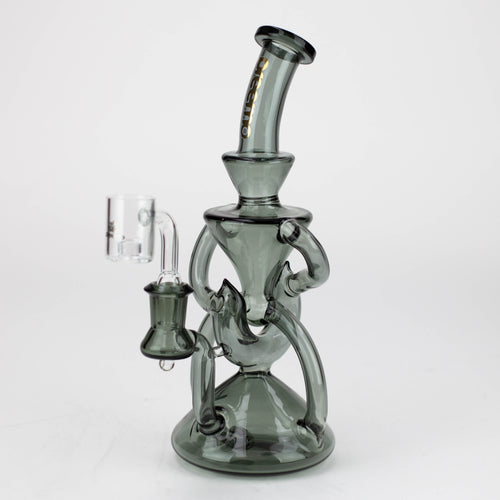 Preemo 14mm 10" Klein 4-Arm Recycler w/ Quartz Banger