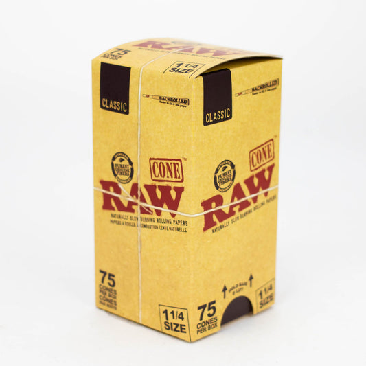 Raw Classic 1/25 Cones 75pk