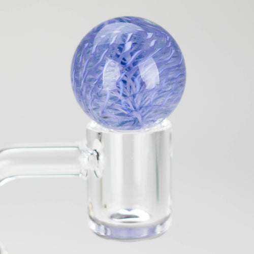 Shine Pipes Latticino Marble Carb Cap