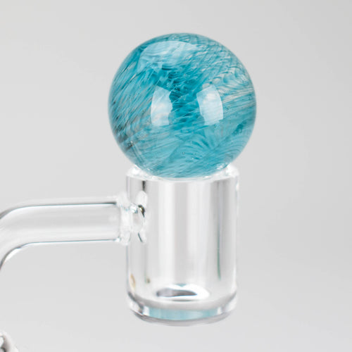 Shine Pipes Latticino Marble Carb Cap