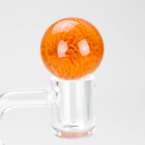 Shine Pipes Latticino Marble Carb Cap