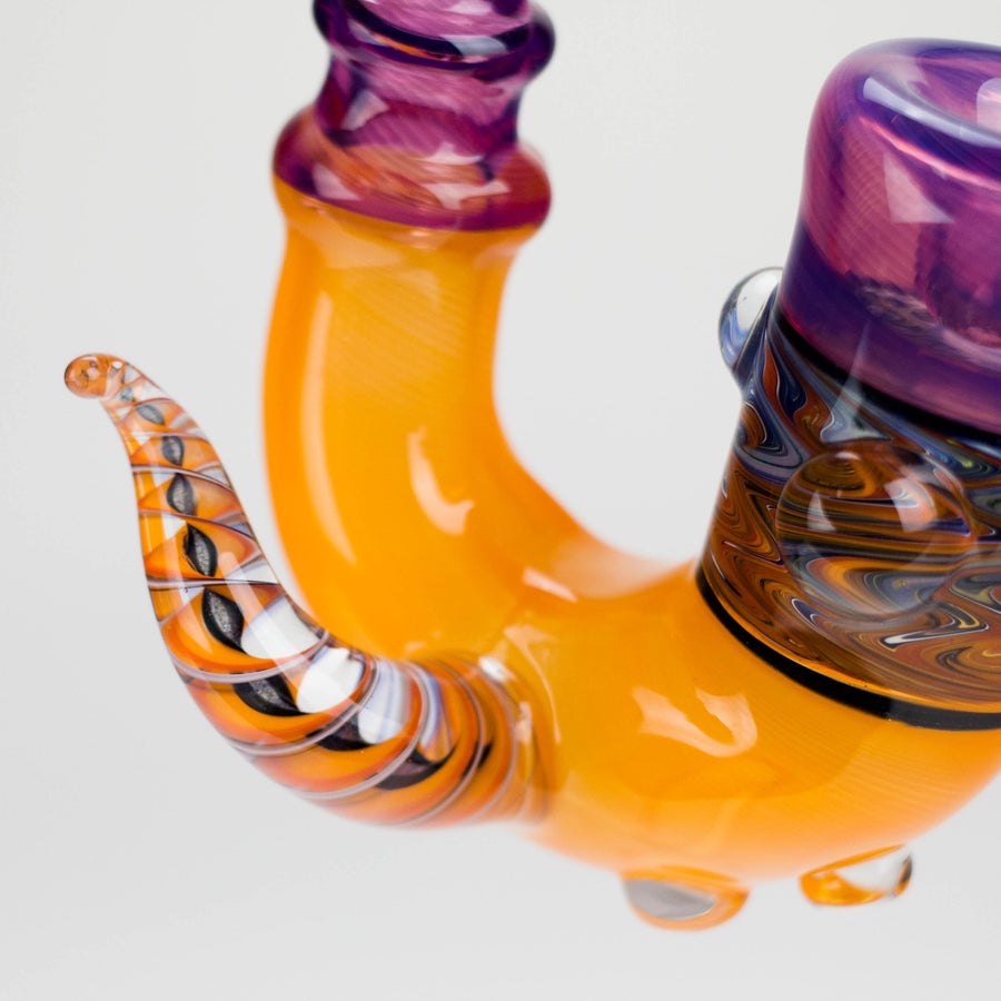 Mooks Glass Heady Sherlock Hand Pipe - #1