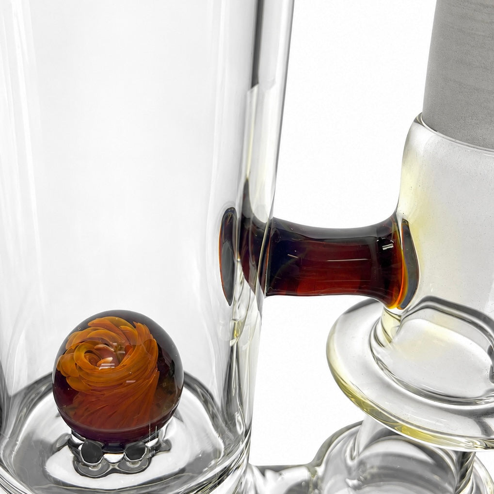 Discobox Natty Perc Straight Tube w/ Fume Mouth - #4