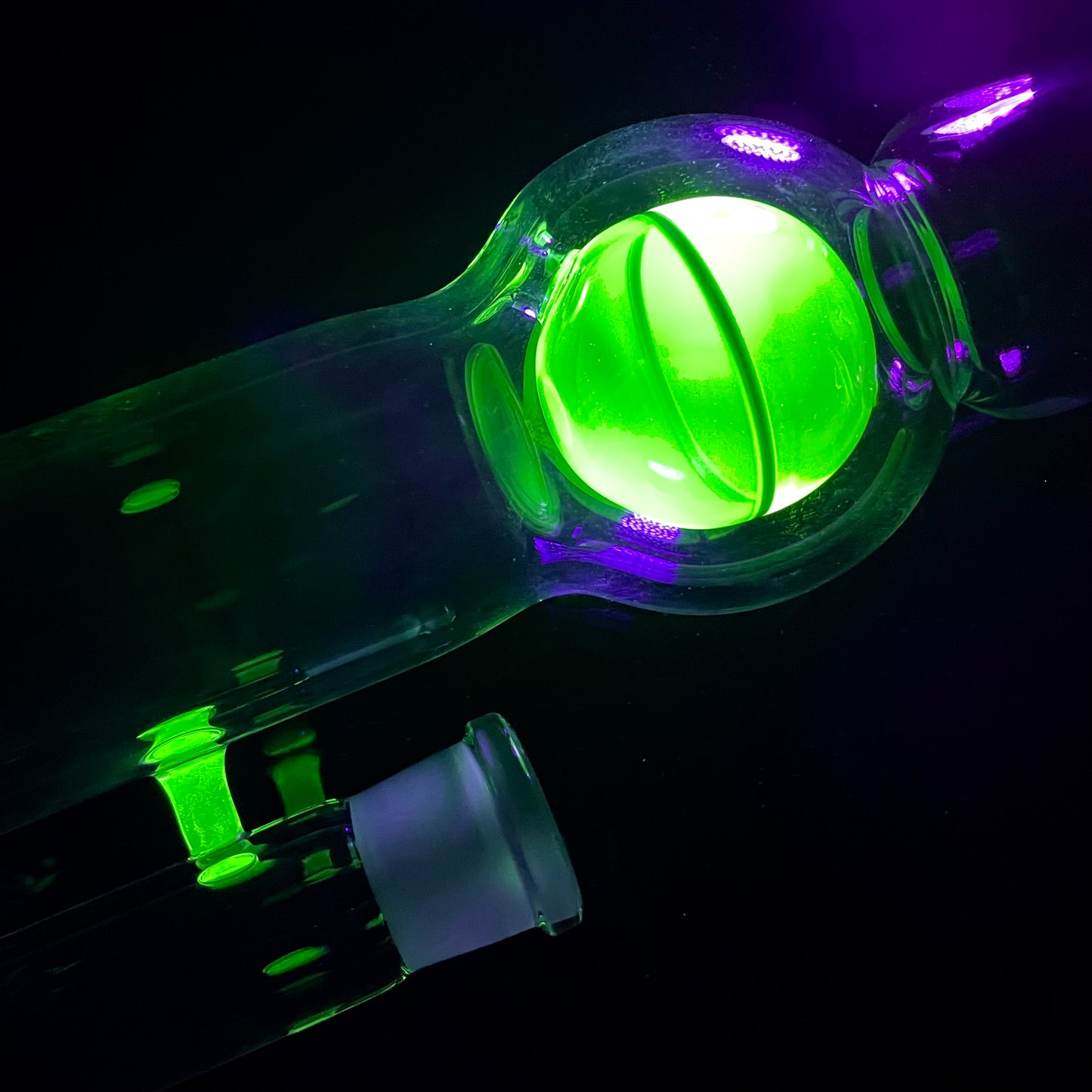 Full Zirkl Colour Accented Stemline Ball Tube - Neptunium & Ion