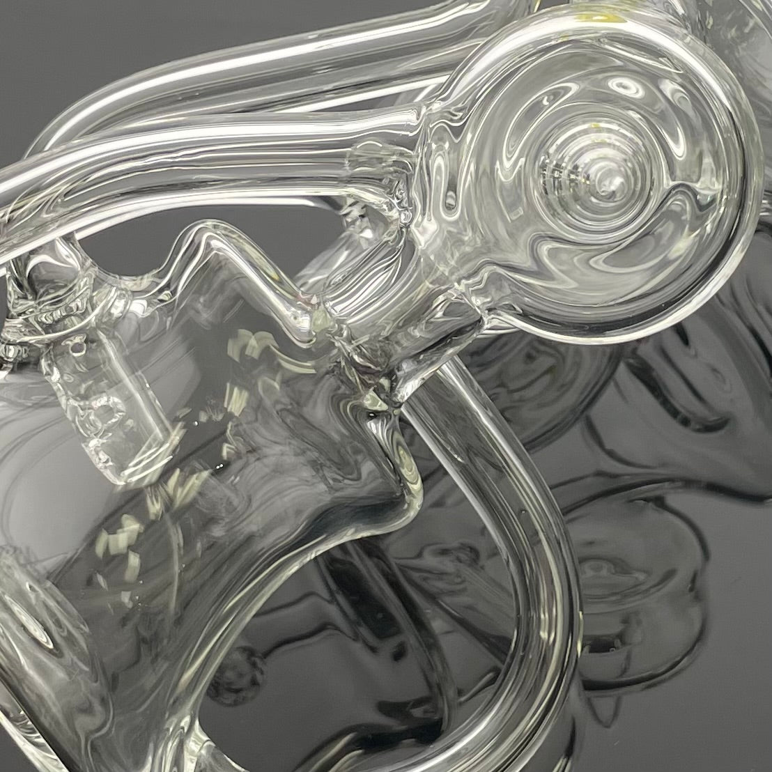 Mimzy Colour Accented Full Scroller Recycler - 14mm