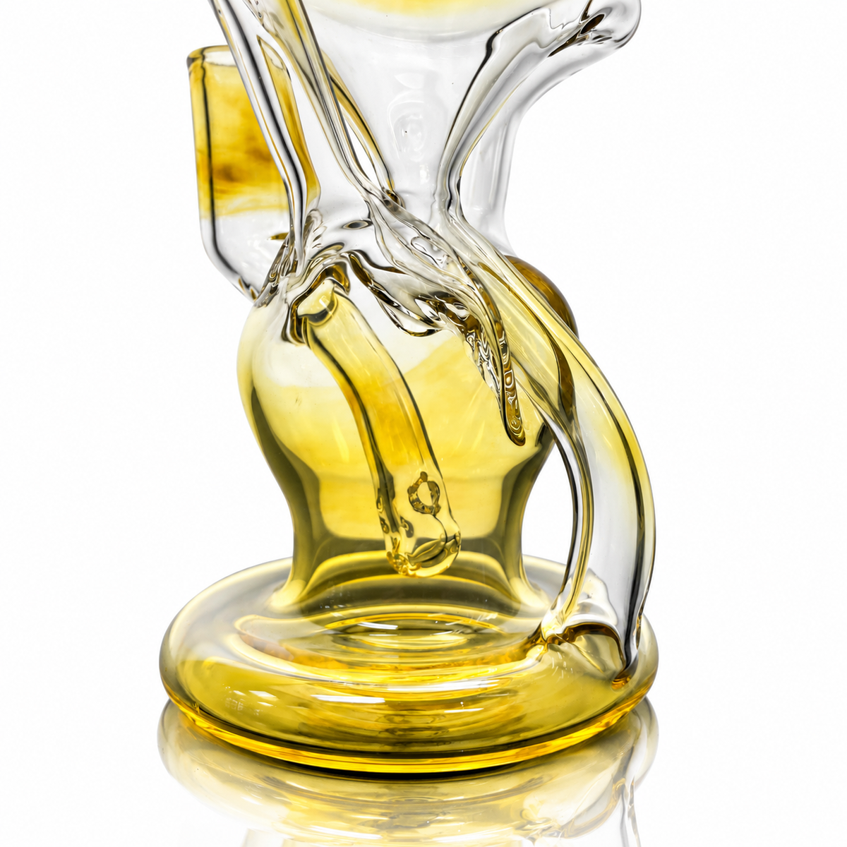 Mastah Glass 14mm Fumed Floater Recycler