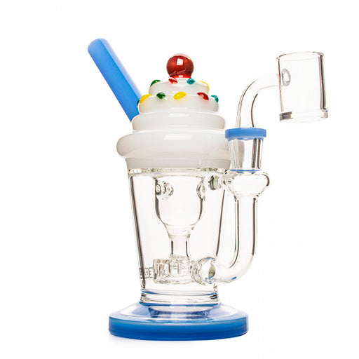 Pulsar 7" 14mm Cherry On Top Incycler Rig w/ Quartz Banger