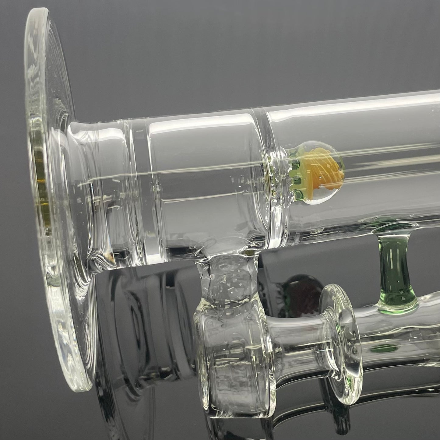 Discobox Natty Perc Straight Tube w/ Fume Mouth - #8