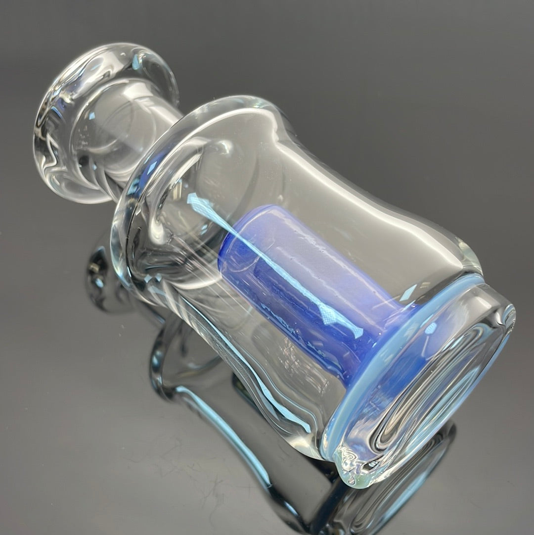 Jhoney Puffco Peak Pro Top w/ Colour Perc - Ice Blue Satin