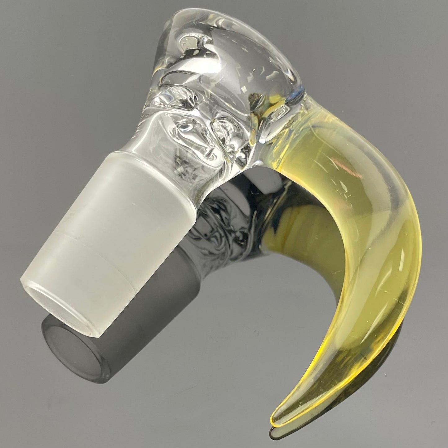 Green Belt Clear Horn Bowl 18mm 4 Hole