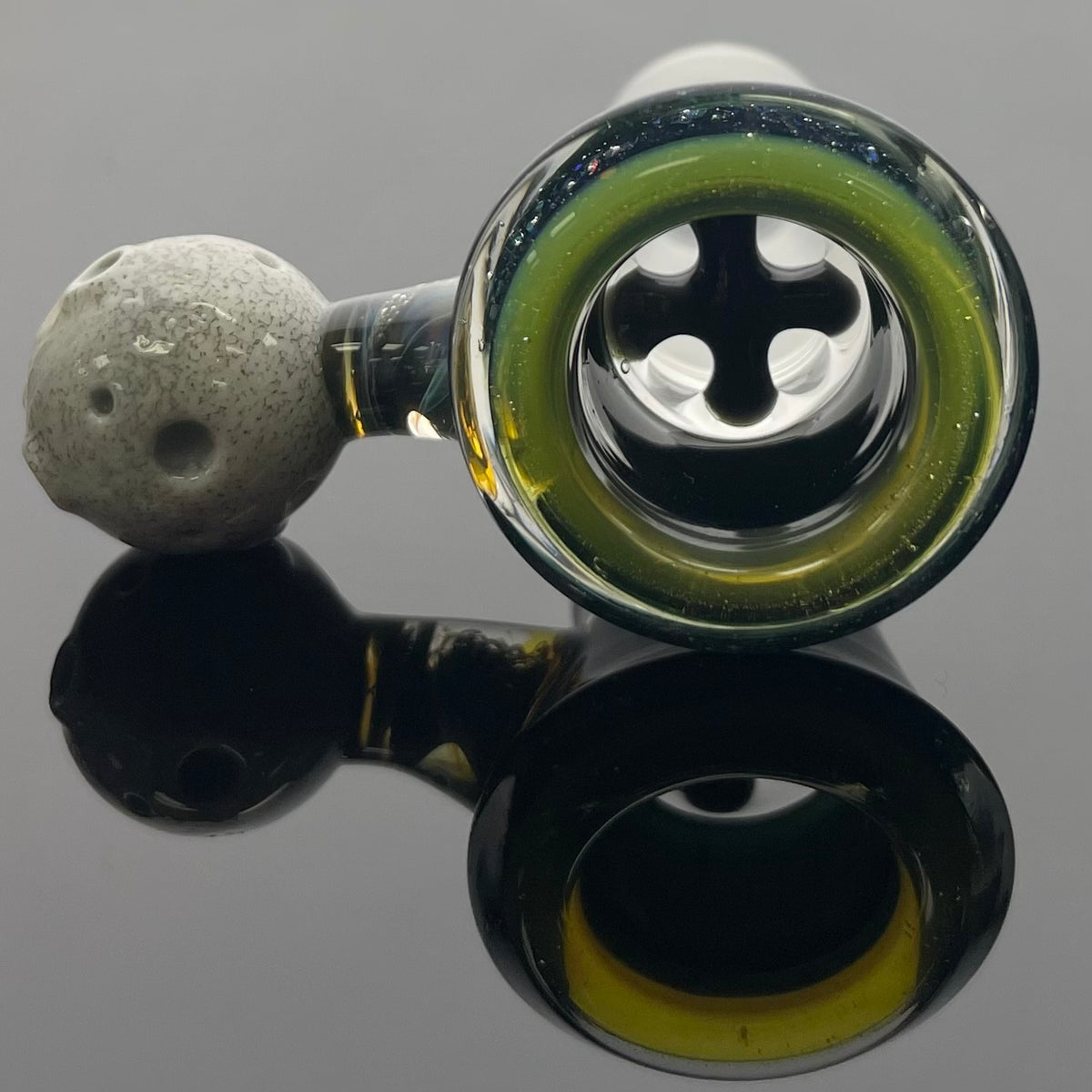 Discobox Worked Bowl w/ Moon 18mm 4 Hole #1